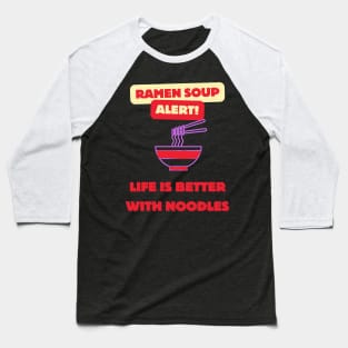 Think Noodles Baseball T-Shirt